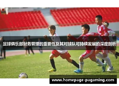 足球俱乐部财务管理的重要性及其对球队可持续发展的深度剖析
